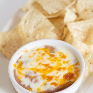 Refried Bean Dip & Chips